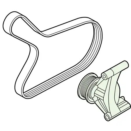 Orig. Renault Hauptriemensatz 117200277r