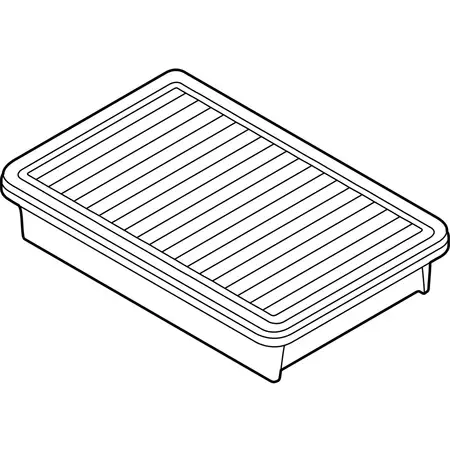 Orig. Mazda Luftfiltereinsatz S801133a0