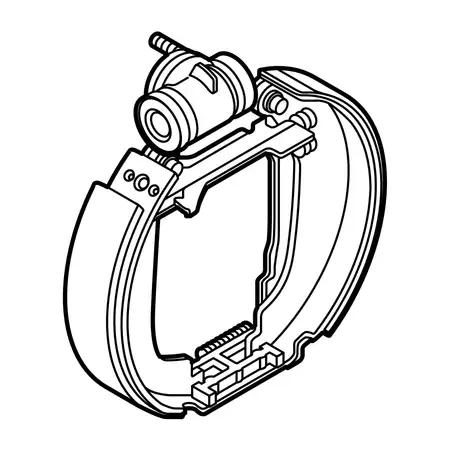 Orig. Renault Bremsbacken/bremszylinder/federn Komp. 7701207640