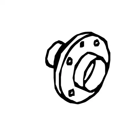 Orig. Renault Radnabe 402027463r