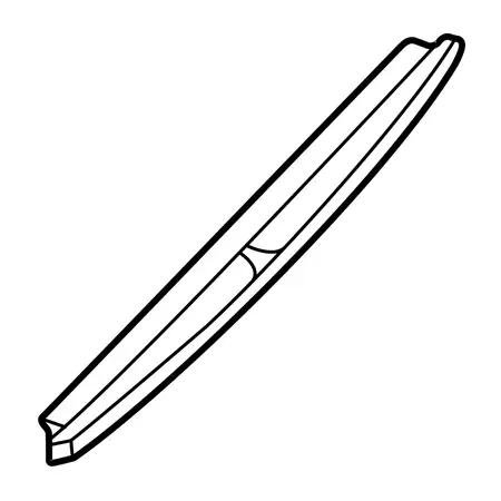 Orig. Hyundai Scheibenwischerblatt Hinten Lp983rh12p02