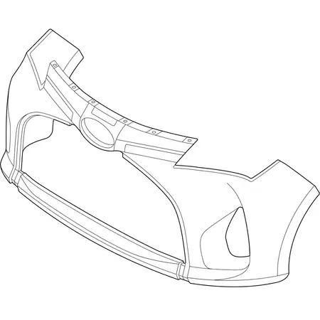 Orig. Toyota Stossf&auml;nger Verkleidung