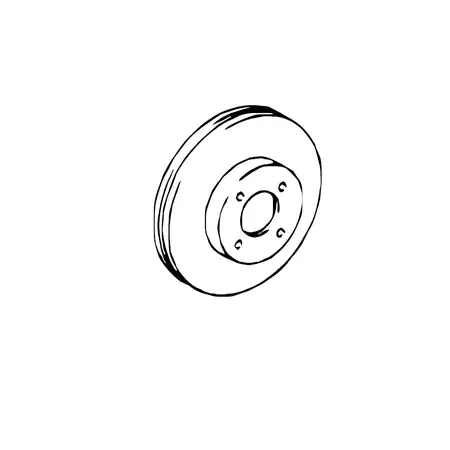 Orig. Toyota Bremsscheibe 4351202081