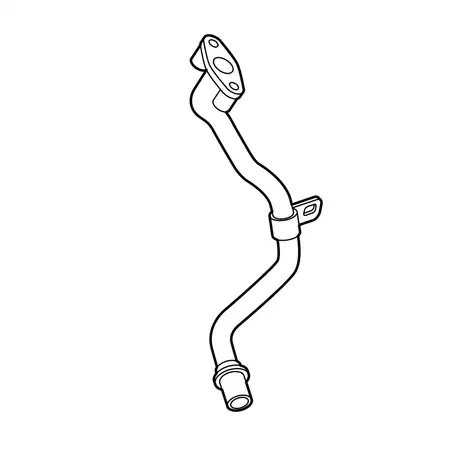 Orig. Renault &Ouml;lr&uuml;cklaufleitung Turbo 151981854r
