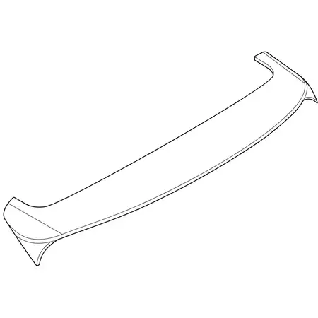 Orig. Hyundai Heckspoiler Oben 87211d7200