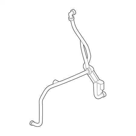 Orig. Renault Einlaufschlauch Elek. Zusatzwasserpumpe 924085733r