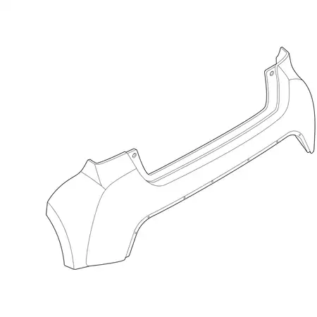 Orig. Toyota Stossf&auml;ngerverkleidung 52159k0906