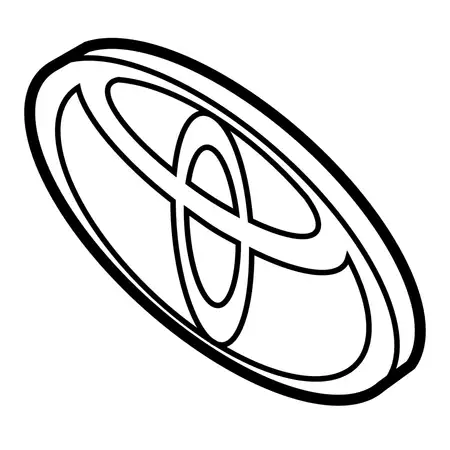 Orig. Toyota Emblem (stossf&auml;nger Vorn)