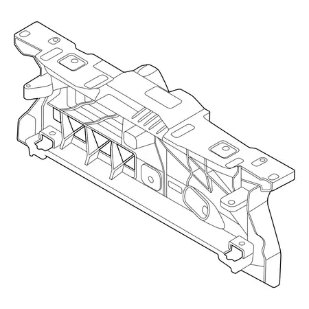Orig. Toyota Frontblech Komplett Su001a4111