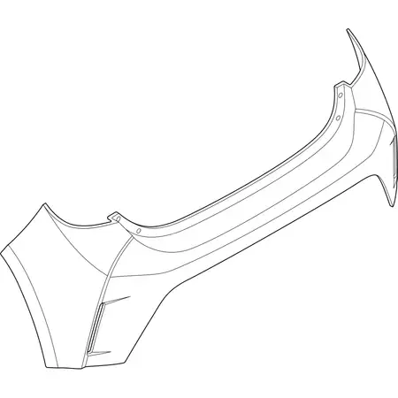 Orig. Toyota Stossf&auml;ngerverkleidung