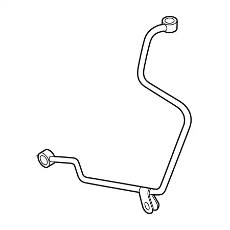 Orig. Renault &Ouml;lzuf&uuml;hrungsleitung Turbo 151921967r