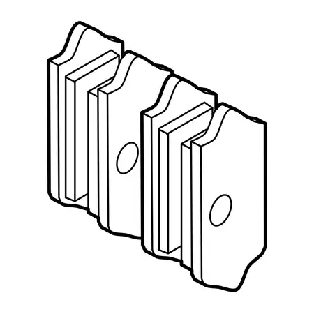 Orig. Hyundai Bremsklotzsatz 58302q0a30