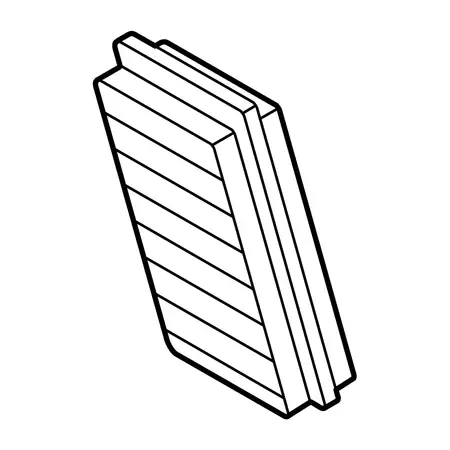 Orig. Toyota Luftfiltereinsatz 178010n010