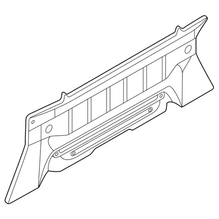 Orig. Toyota Heckblech 5830702490