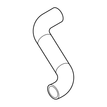 Orig. Toyota K&uuml;hlerschlauch Oben 165710d130