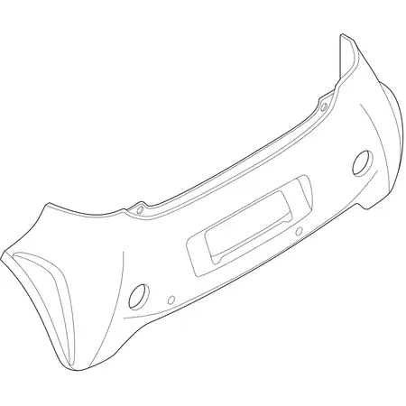 Orig. Toyota Stossf&auml;ngerverkleidung 5215974900