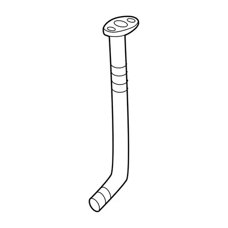 Orig. Renault &Ouml;lr&uuml;cklaufleitung Turbo 151985531r