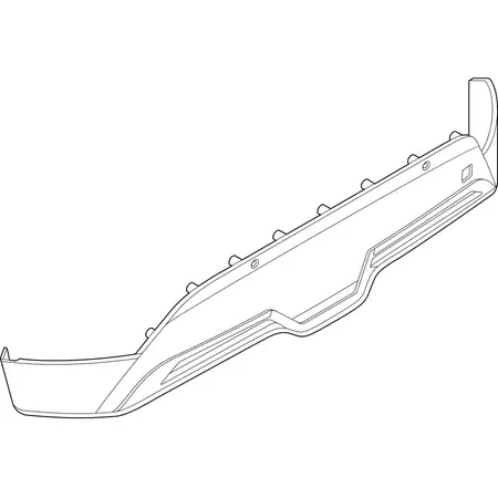 Orig. Toyota Stossf&auml;nger Verkleidung Unten 52453f4150