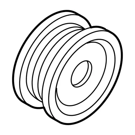 Orig. Land Rover Riemenscheibe Kurbelwelle Lr006672