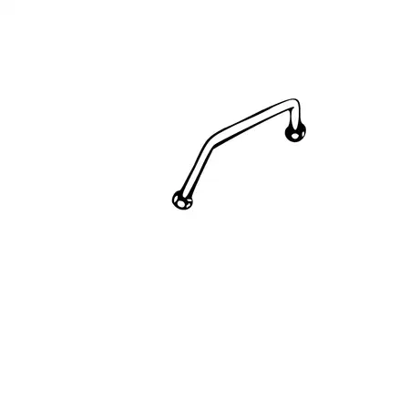 Orig. Renault Dieseleinspritzleitung Zyl. 1 8200600509