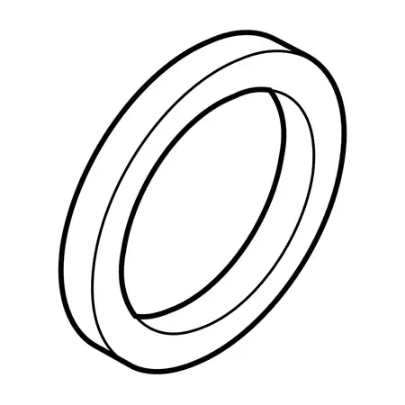 Orig. Toyota Kurbelwellendichtring (schwungrad) Su001a0010