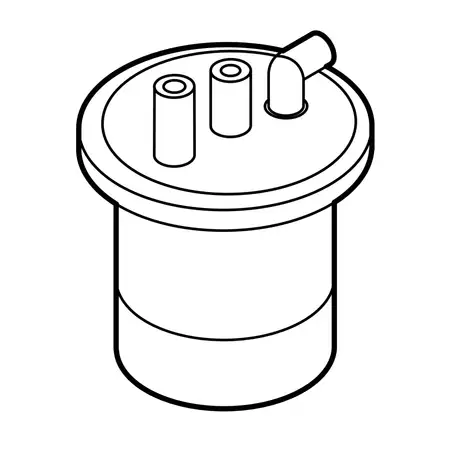 Orig. Renault Kraftstoffilter Komplett 164004350r