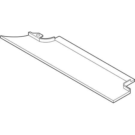 Orig. Mazda Luftleitblech Unten 1m0050911