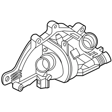 Orig. Renault Thermostatgeh&auml;use Mit Thermostat 110603305r