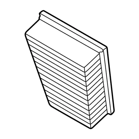 Orig. Renault Luftfiltereinsatz 165464018r