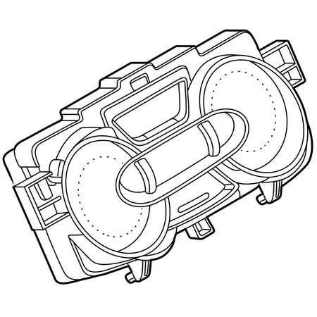 Orig. Renault Instrumententafel Komplett 248100572r