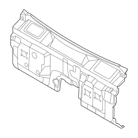 Orig. Renault Ger&auml;uschabd&auml;mpfung (armaturenbrettseite) 679001759r