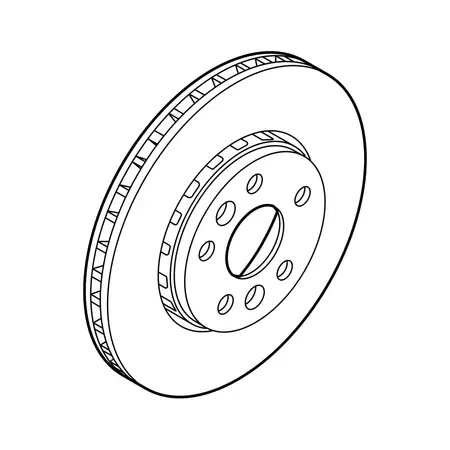 Orig. Renault Bremsscheibensatz 402061715r