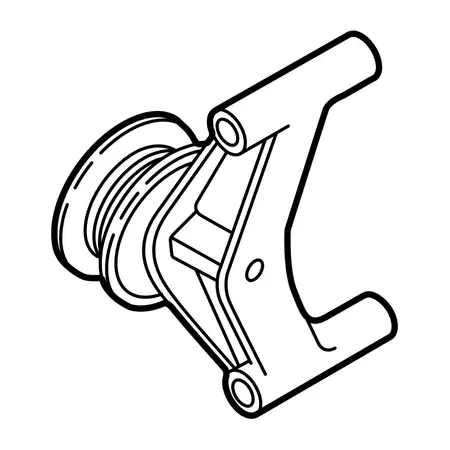 Orig. Renault Spannrolle Hauptriemen 119239146r
