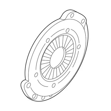 Orig. Toyota Kupplungsdruckplatte 3121012371