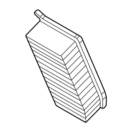 Orig. Renault Luftfiltereinsatz 165466859r