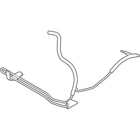 Orig. Renault R&uuml;cklaufleitung Servolenkung 497250237r