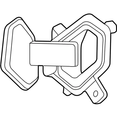 Orig. Renault Klappe Steckdose K&uuml;hlergrill 296a81391r