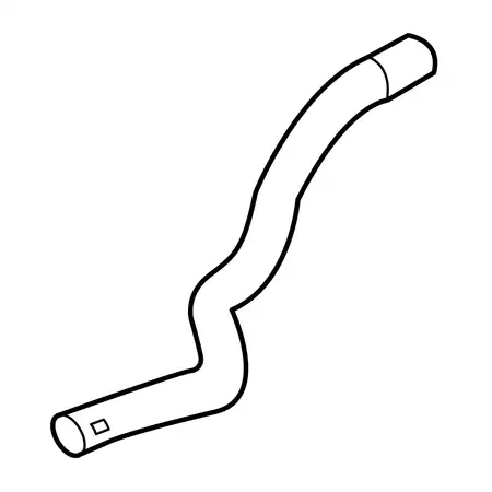 Orig. Renault R&uuml;cklaufschlauch W&auml;rmetauscher 8200804896