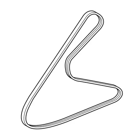 Orig. Mazda Hauptriemen Y65015909a