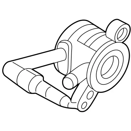 Orig. Renault Nehmerzylinder Mit Ausr&uuml;cklager 306206620r