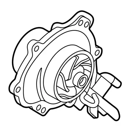 Orig. Land Rover Wasserpumpe Lr139925