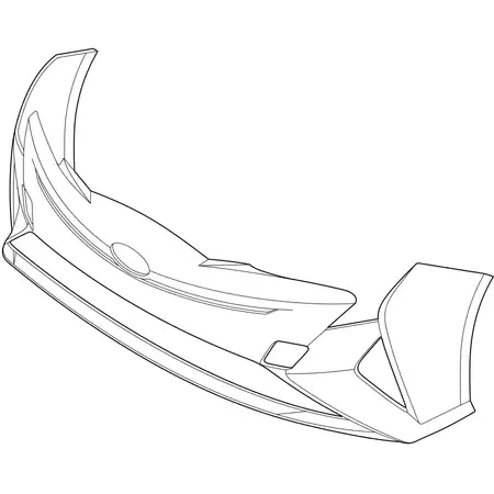 Orig. Toyota Stossf&auml;nger Verkleidung