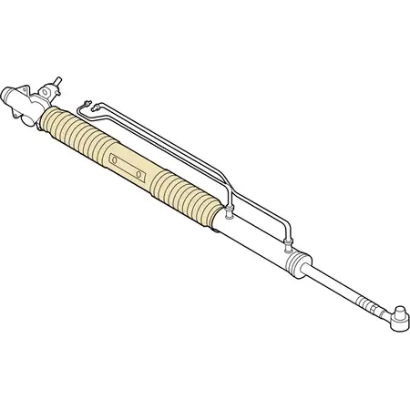 Orig. Land Rover Servolenkung Austausch Qab000314e