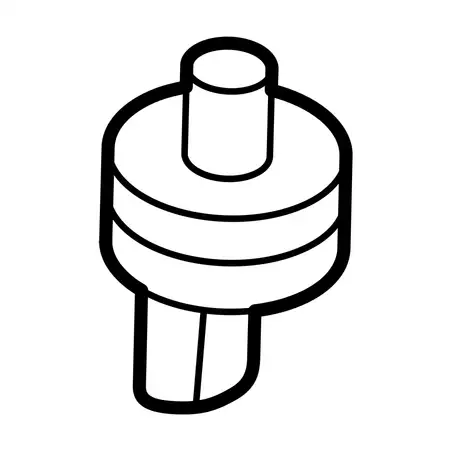 Orig. Renault Druckregelventil Einspritzpumpe 166398000r