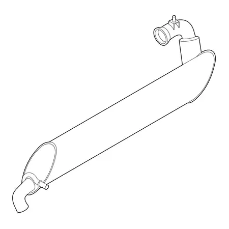 Orig. Renault Hauptschalld&auml;mpfer 200205174r