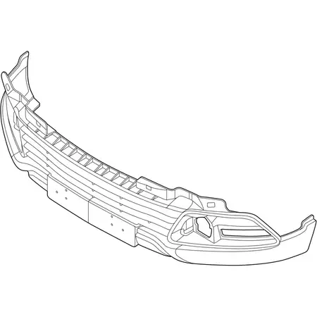 Orig. Renault Stossf&auml;nger Verkleidung Unten 620843072r