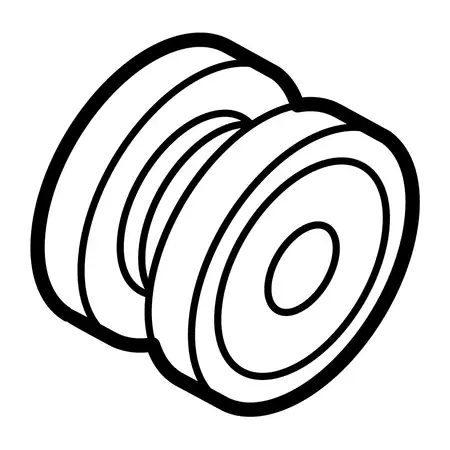 Orig. Toyota Spannrolle Hauptriemen