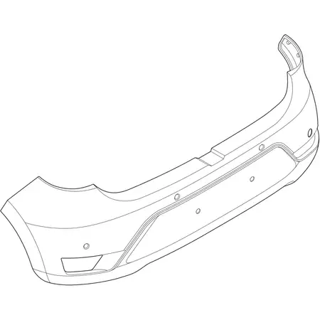 Orig. Renault Stossf&auml;ngerverkleidung 850105963s
