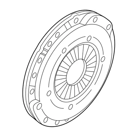 Orig. Mazda Kupplungsdruckplatte Lf0816410a