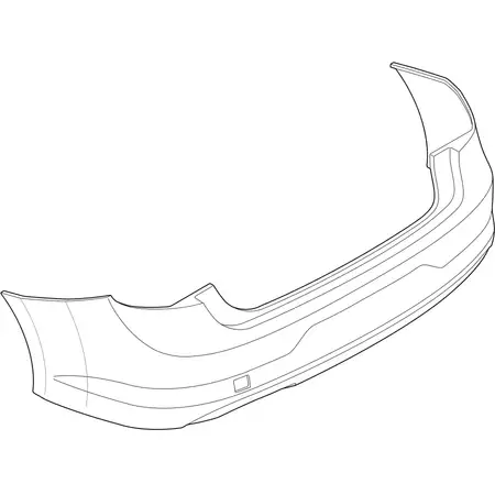 Orig. Renault Stossf&auml;ngerverkleidung 850107771r